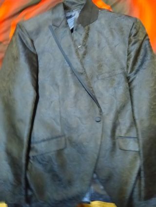 Chaleco de traje azul marino para hombre