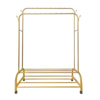 Perchero Giro 162x110x57 Cm Dorado Premium NUEVO