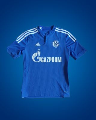 Camiseta Adidas Schalke 04 2014 Azul