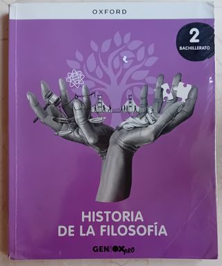 Historia de la Filosofía 2º Bachillerato. Libro...