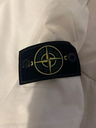 Camiseta Stone Island Blanca Talla M