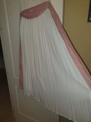 Vestido blanco comunión niña talla 12 años