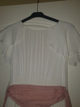Vestido blanco comunión niña talla 12 años