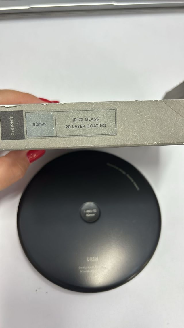 Filtro URTH IR 720nm 82mm