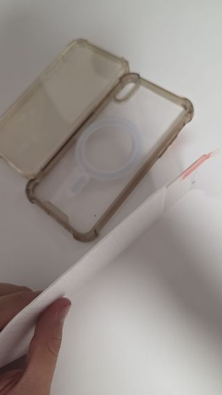 2 Fundas y 2 Protectores Pantalla iPhone X