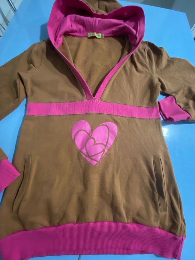 Sudadera Agatha Ruiz de la Prada Marrón y Rosa