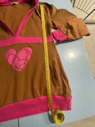 Sudadera Agatha Ruiz de la Prada Marrón y Rosa