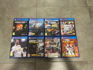 8 Juegos para Ps4
