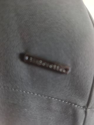 Camisa Tintoretto Negra Transparencias Talla S