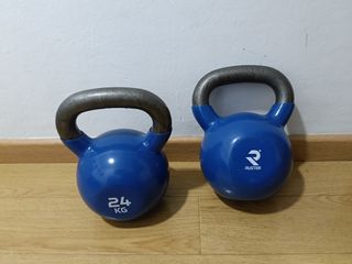 2 Pesas Rusas Kettlebell 24kg
