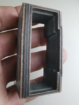 Plancha Cliche Grabado Imprenta Antigua