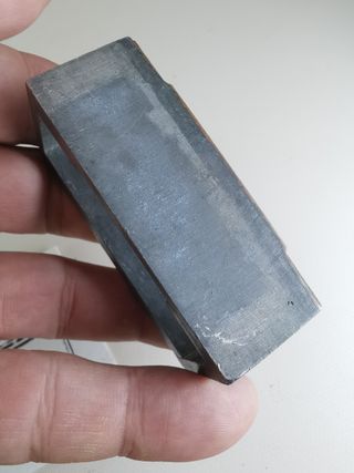 Plancha Cliche Grabado Imprenta Antigua