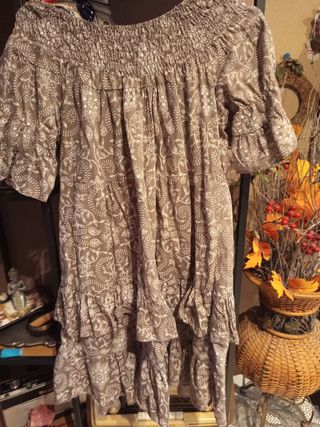 Vestido Verano Estampado Talla Única