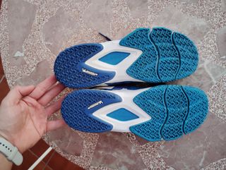 Zapatillas Padel Babolat Omni Clay Azul Talla 42