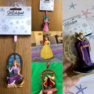 Rapunzel, Aurora, Cruella, Bella y Reina Malvada
