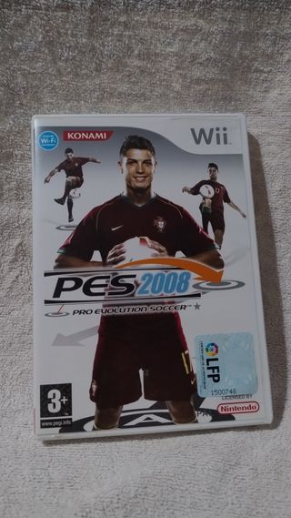 Videojuego PES 2008 para Wii
