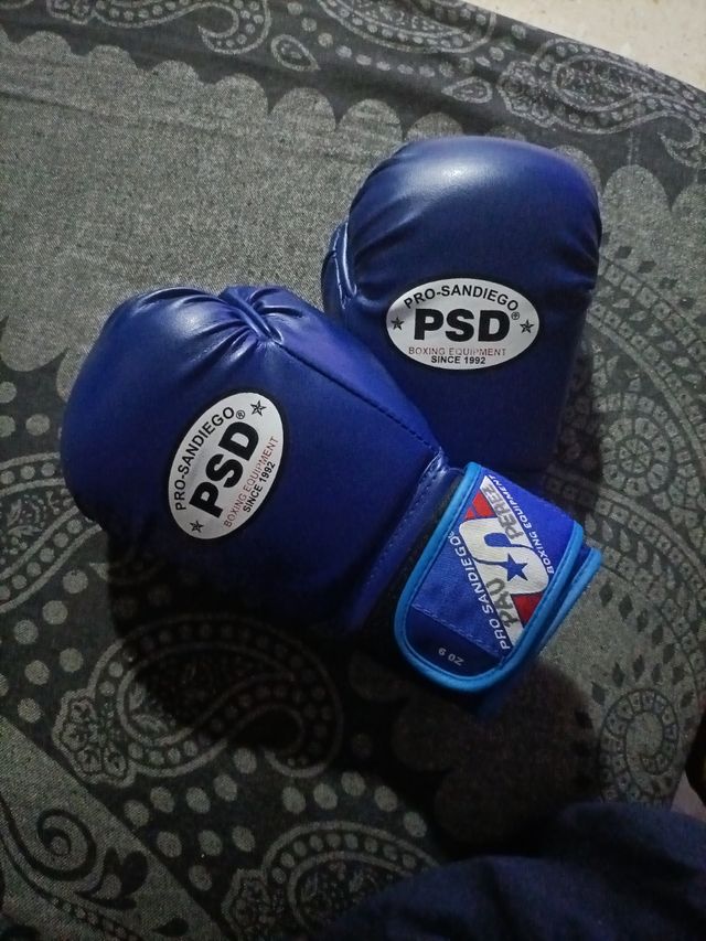 Guantes de boxeo Pro-San Diego azules