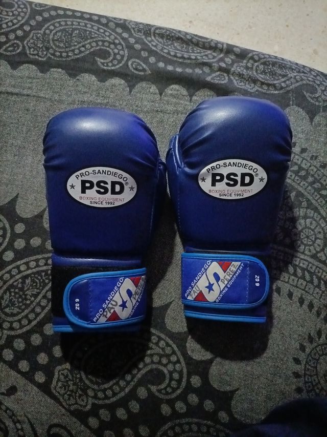 Guantes de boxeo Pro-San Diego azules