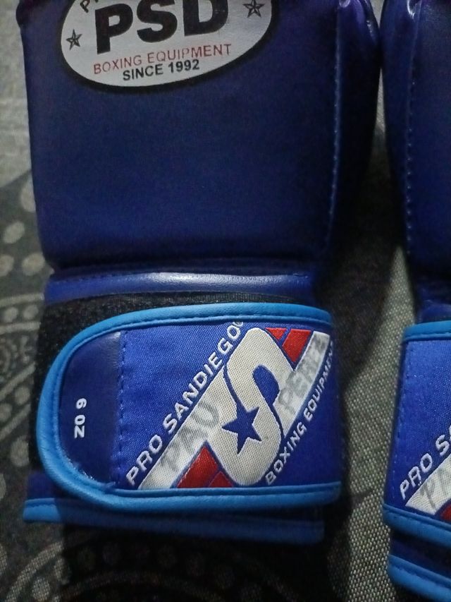Guantes de boxeo Pro-San Diego azules
