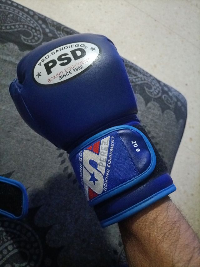 Guantes de boxeo Pro-San Diego azules