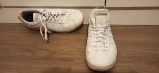 Zapatillas Adidas Piel Blancas
