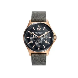 Reloj Viceroy Hombre Negro y Dorado