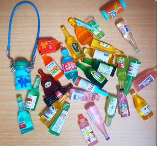 Lote miniaturas bebidas Barbie