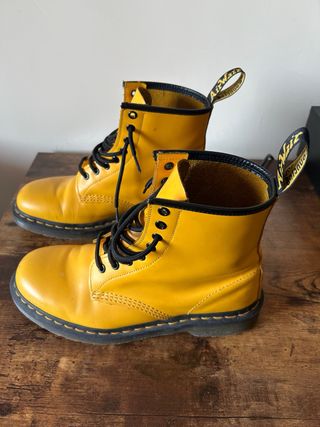 Botas Dr. Martens Amarillas Originales