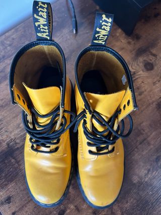 Botas Dr. Martens Amarillas Originales