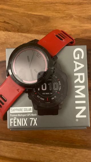 Garmin fenix 7X Sapphire Solar Verde