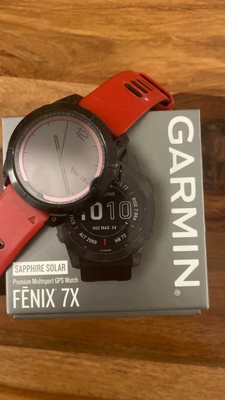 Garmin fenix 7X Sapphire Solar Verde