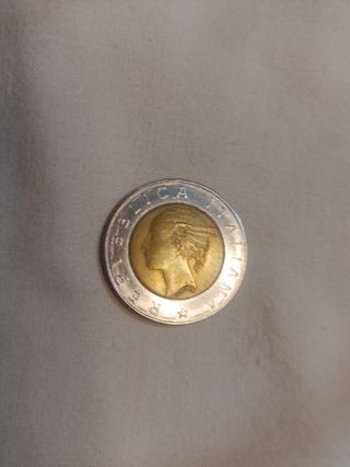Moneta 500 Lire 1992