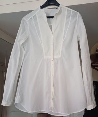Camisa Juvenil Massimo Dutti Blanca Talla 42
