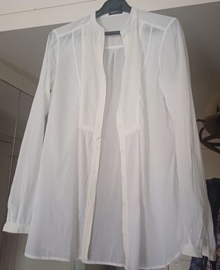 Camisa Juvenil Massimo Dutti Blanca Talla 42