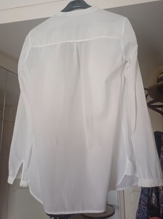 Camisa Juvenil Massimo Dutti Blanca Talla 42