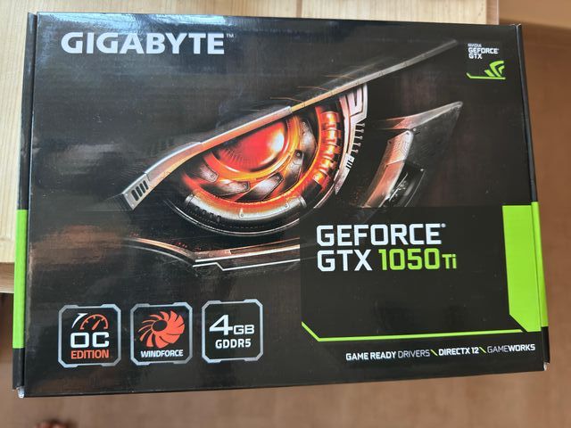 Gigabyte GeForce GTX 1050 Ti 4GB GDDR5
