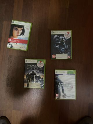 Juegos Xbox 360: Mirror's Edge, Halo Reach, Dead S