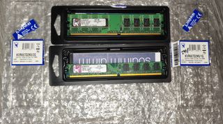 Memoria Ram DDR 2 Kingston de 1gb y 2gb