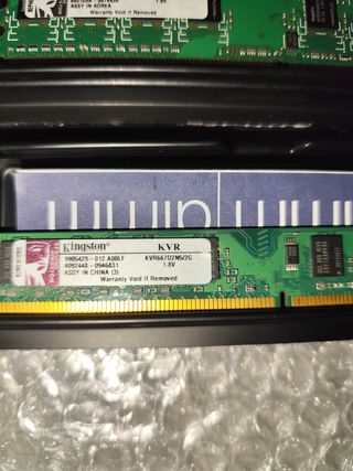 Memoria Ram DDR 2 Kingston de 1gb y 2gb