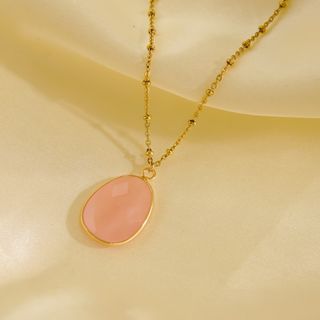 Collar “ Lágrima rosa”