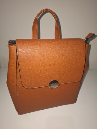 Mochila Stradivarius Marrón