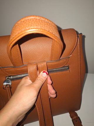 Mochila Stradivarius Marrón