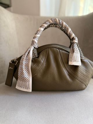 Borsa Vintage Grande Fendi Verde Oliva