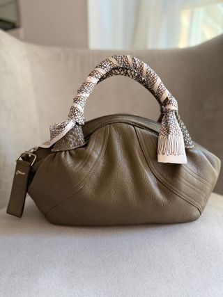 Borsa Vintage Grande Fendi Verde Oliva