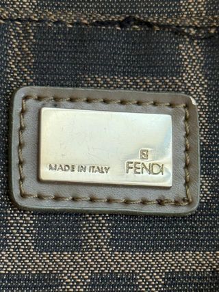 Borsa Vintage Grande Fendi Verde Oliva