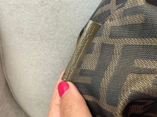 Borsa Vintage Grande Fendi Verde Oliva