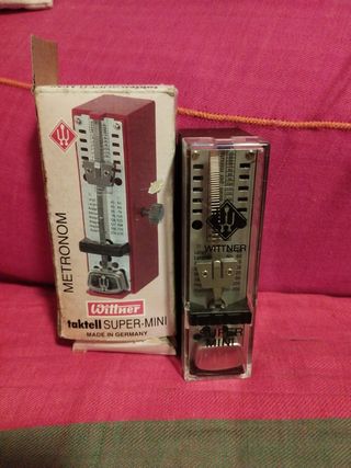 Metrónomo Wittner Taktell Super-Mini