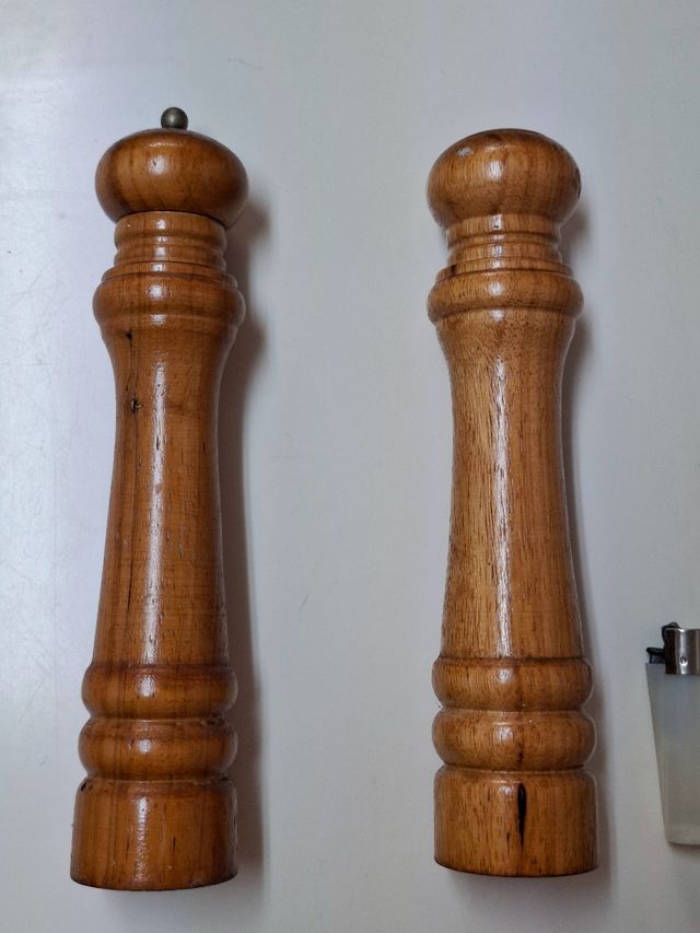 Molinos de Sal y Pimienta de Madera