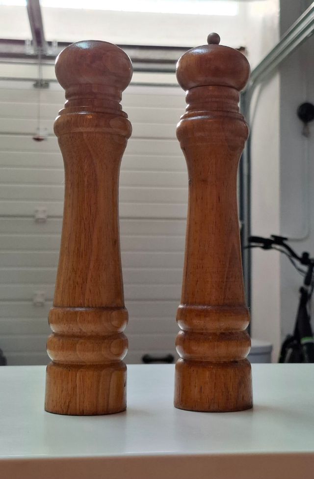 Molinos de Sal y Pimienta de Madera
