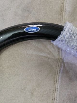 Funda Volante Ford Carbono Tricolor. GANGA!!!!